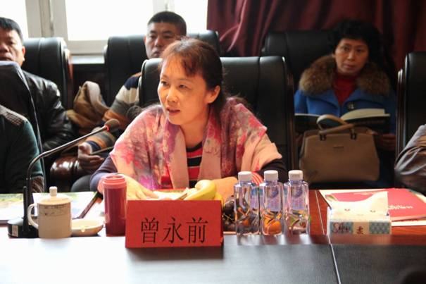 海南省農業(yè)廳對外合作處副處長(cháng)曾永前介紹項目概況.JPG